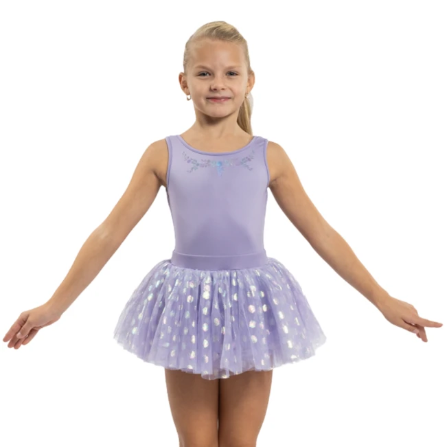 Mirella Glow Tank, Tank Leotard with Tutu Skirt Mirella Glow Tank, Tank Leotard with Tutu Skirt