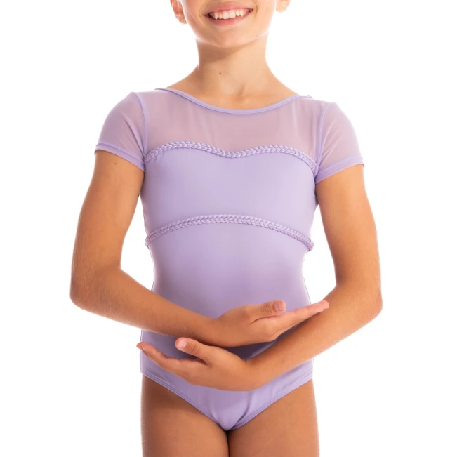 Mirella Miami, Girl's Cap Sleeve Leotard Mirella Miami, Girl's Cap Sleeve Leotard