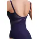 Mirella Splice Camisole leotard, dress with straps - Navy