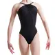 Mirella Twist High neck leotard, women's jersey