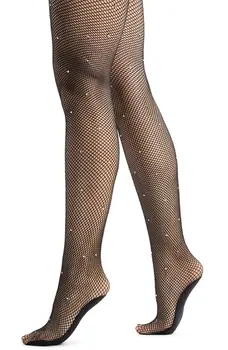 Pridance, fishnet tights with strass