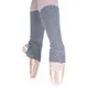 Pridance, knee-length stirrup leg warmers - Grey