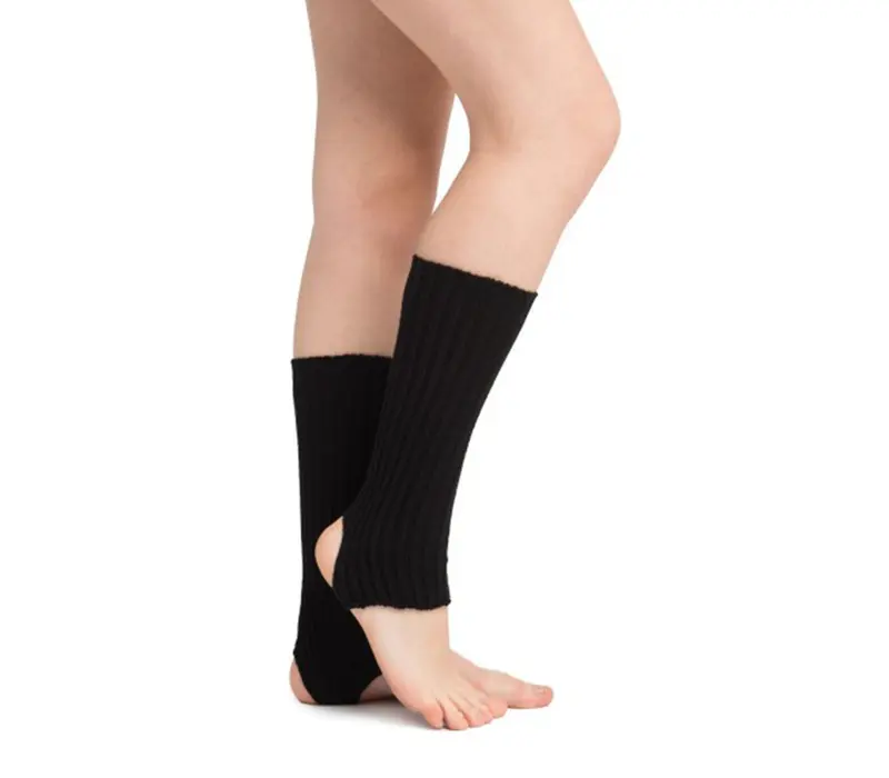 Stirrups children's leg warmers - Black