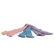 Stirrups children's leg warmers - Light blue