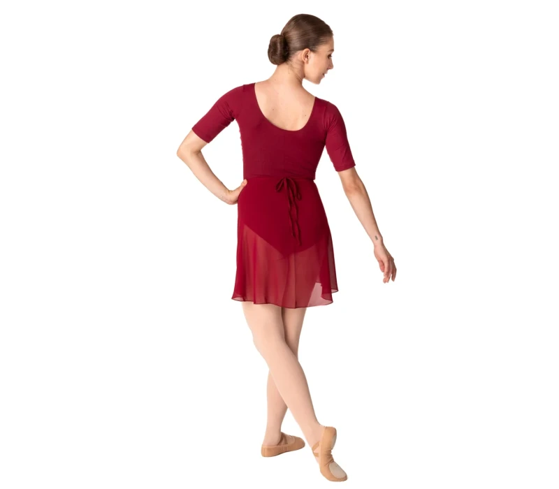 Rumpf, wrap skirt for girls - Burgundy Rumpf, wrap skirt for girls - Burgundy