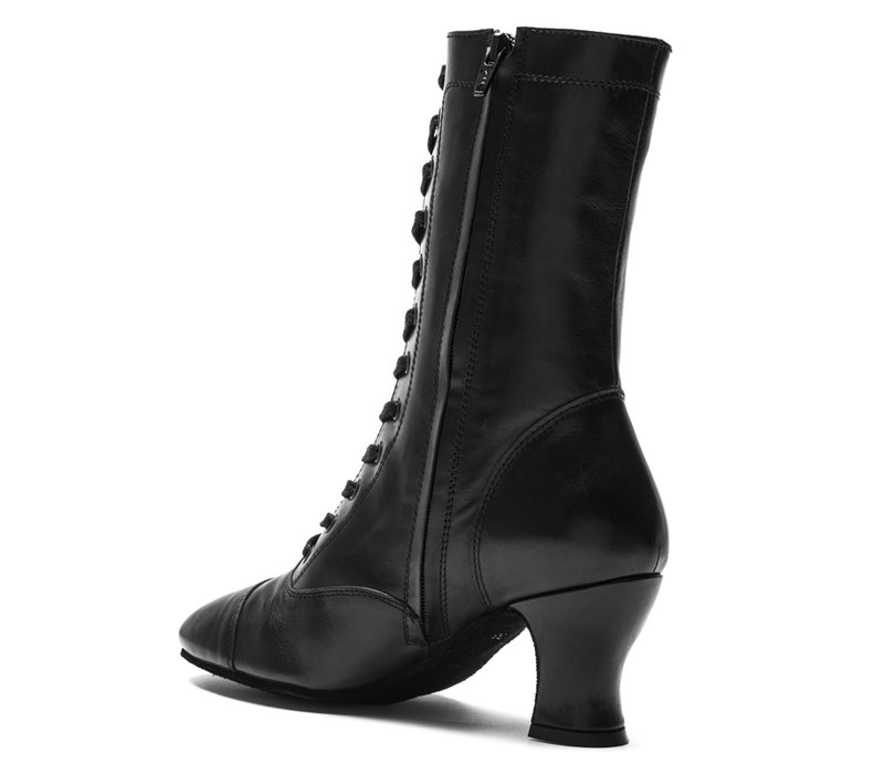 Rumpf Betty, ladies' leather dance boots Rumpf Betty, ladies' leather dance boots - Black