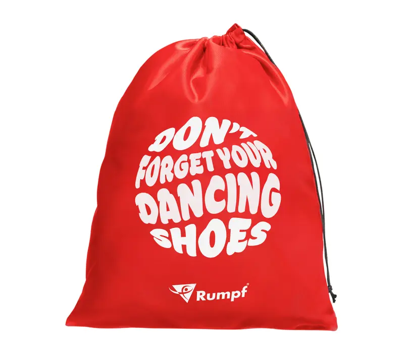 Rumpf, textile shoe bag - Red