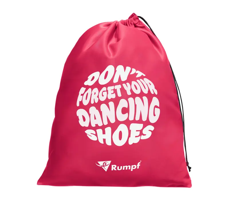 Rumpf, textile shoe bag - Hot pink