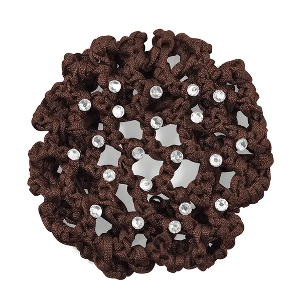 Rumpf Bun cover, coloured bun cover with a crystal