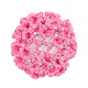 Rumpf Bun cover, coloured bun cover with a crystal