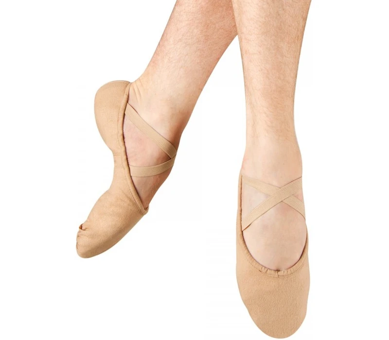 Bloch Pump, ballet shoes for men  - Flesh