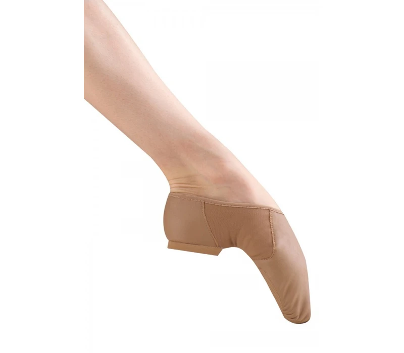 Bloch neo-flex slip on, jazz shoes - Tan