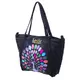 Sansha bag with colored peacock