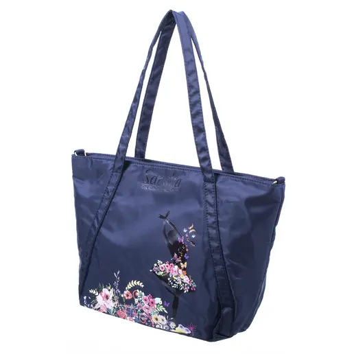 Sansha romantic blue ballet bag