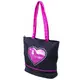 Sansha bag with a heart motif, for girls