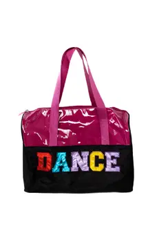 Sansha Dance bag with colourful letters