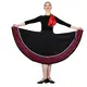 Sansha Constanza L0804P, character skirt - Black/light pink Sansha