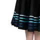 Sansha Constanza L0804P, character skirt - Black/light blue Sansha