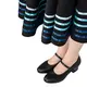 Sansha Constanza L0804P, character skirt - Black/light blue Sansha