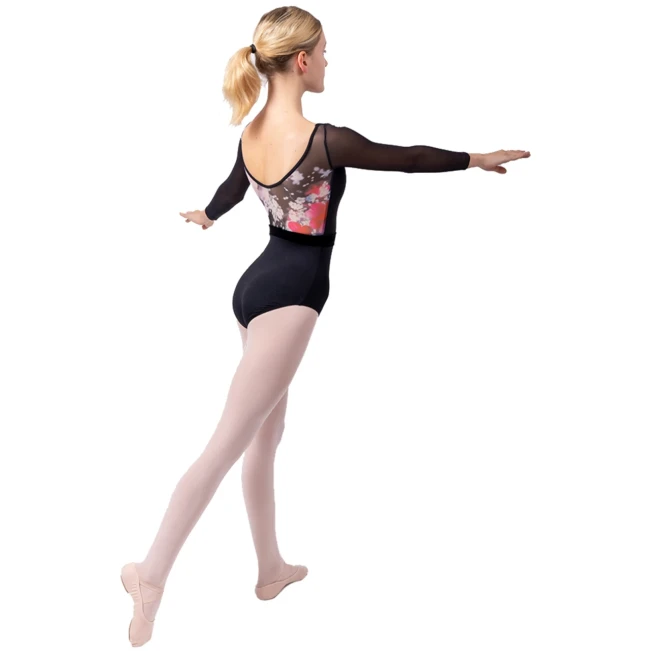 Sansha Gwendolyn, a leotard with long sleeves Sansha Gwendolyn, a leotard with long sleeves