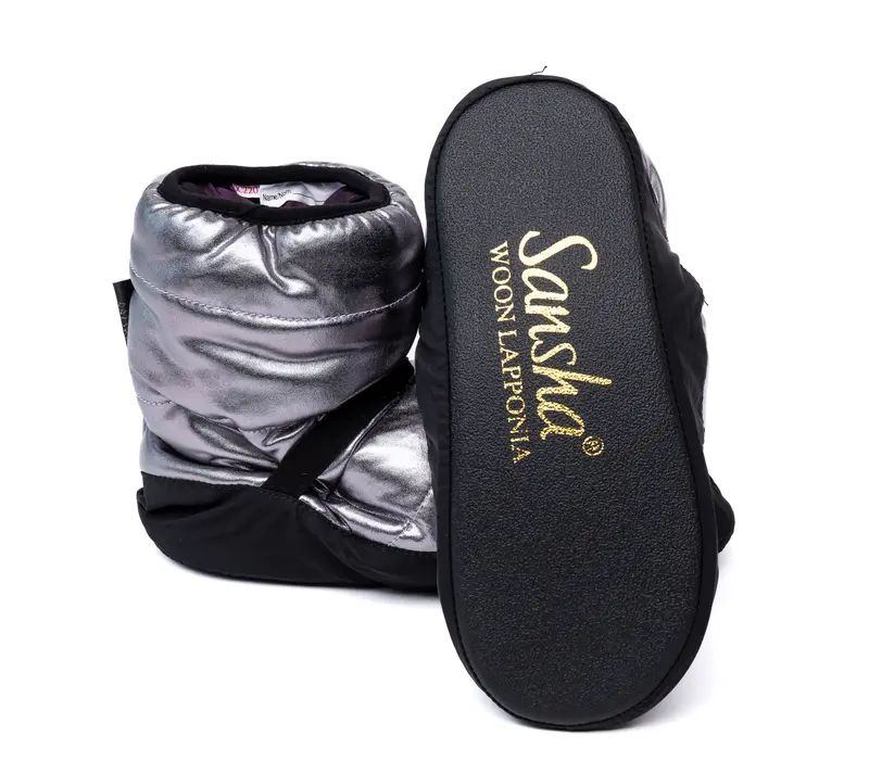 Sansha Woon Laponia, children´s warm-up shoes - Silver