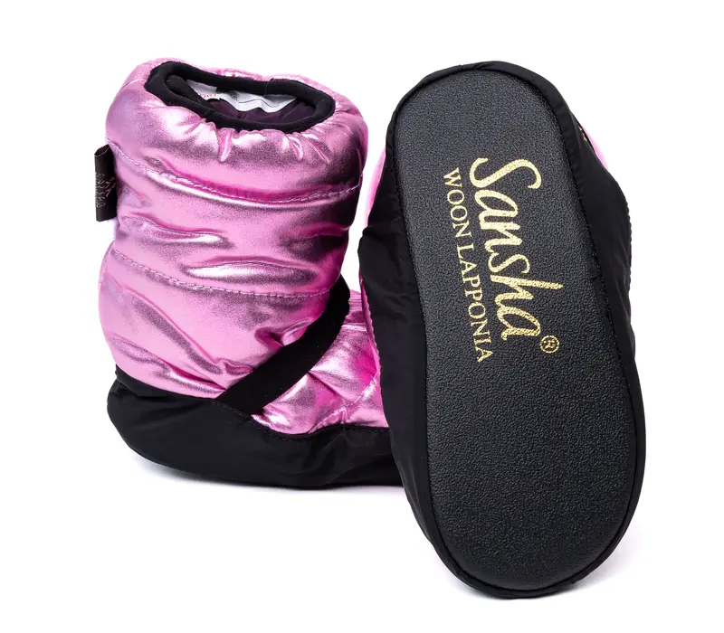 Sansha Woon Laponia, children´s warm-up shoes - Pink Sansha Woon Laponia, children´s warm-up shoes - Pink