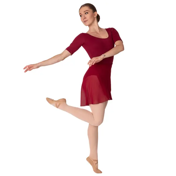 So Danca Ashley, leotard with extended sleeves