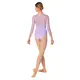 So Danca Elise, leotard with 3/4 netting sleeve - Lavender