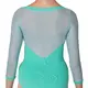 So Danca Elise, leotard with 3/4 netting sleeve - Mint