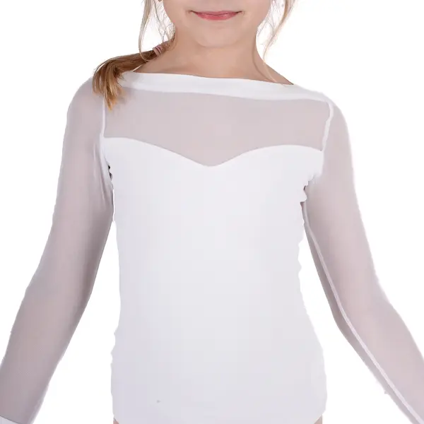 So Danca Elise, girl's leotard with three-quarter sleeve