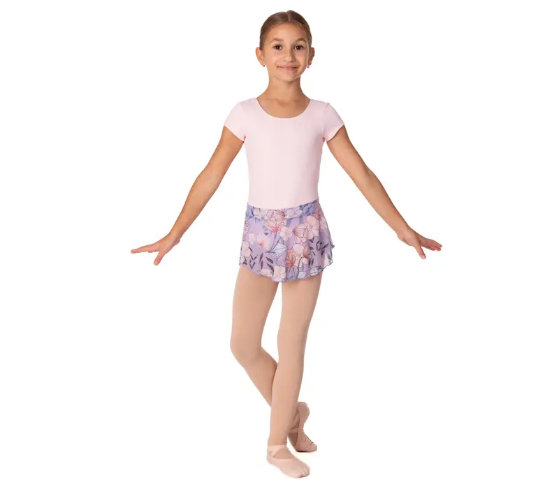 So Danca Lupica, skirt for girls - Floral lavender SoDanca