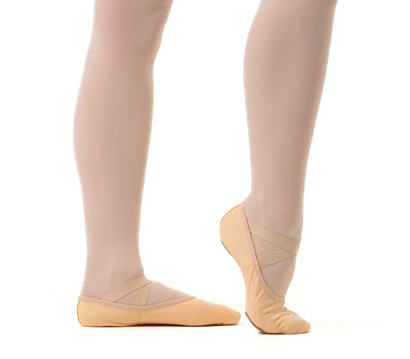 So Danca SD16, ladies stretch ballet shoes - Light pink