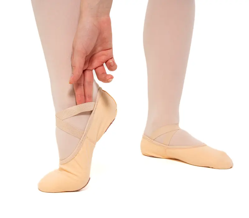So Danca SD16, ladies stretch ballet shoes - Light pink