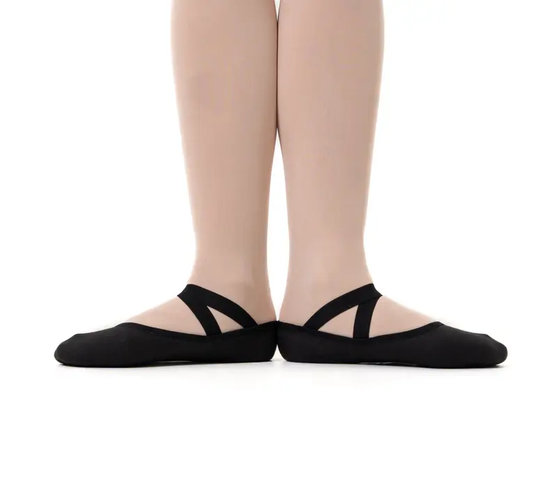 So Danca SD16, ladies stretch ballet shoes - Black