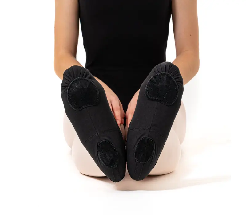 So Danca SD16, ladies stretch ballet shoes - Black