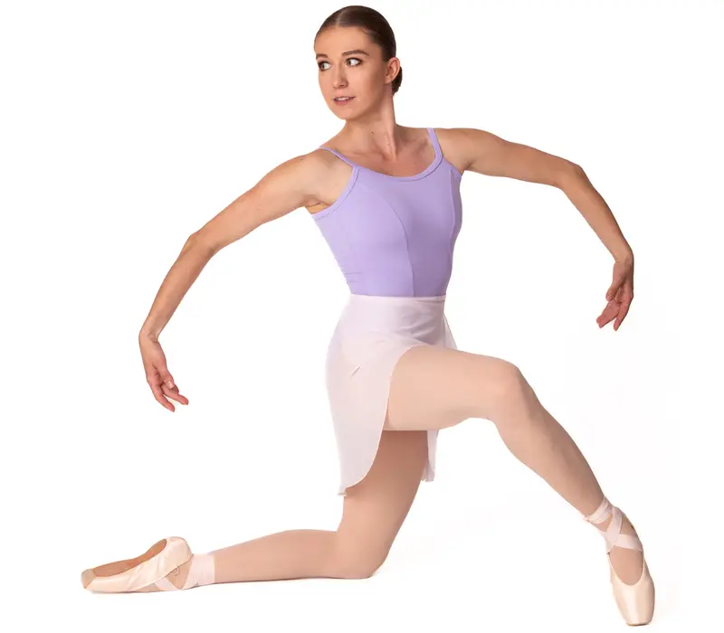 So Danca Studio Line, dress leotard with spaghetti straps and V-neckline - Lavender