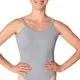 So Danca Studio Line, dress leotard with spaghetti straps and V-neckline - Grey