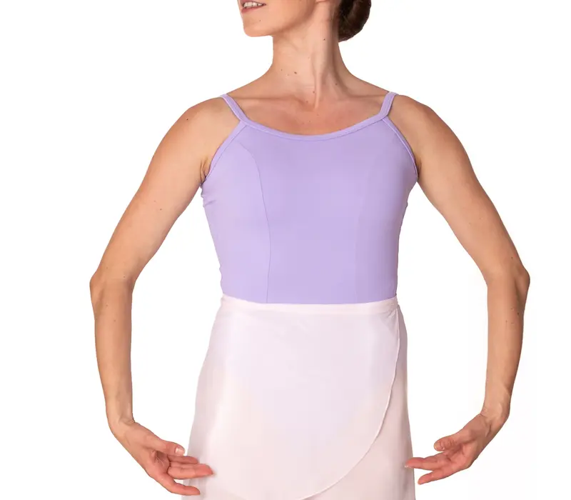 So Danca Studio Line, dress leotard with spaghetti straps and V-neckline - Lavender