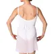 So Danca Studio Line, dress leotard with spaghetti straps and V-neckline - White