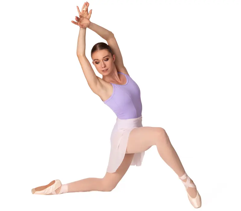 So Danca Studio Line, dress leotard with spaghetti straps and V-neckline - Lavender