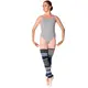 So Danca Studio Line, dress leotard with spaghetti straps and V-neckline - Grey