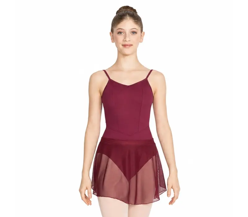 So Danca Wave pull on, ladies' skirt - Burgundy