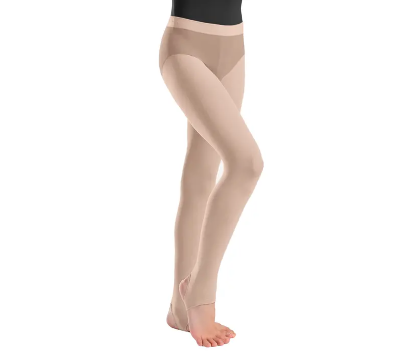 So Danca, women´s stirrup tights - Light tan