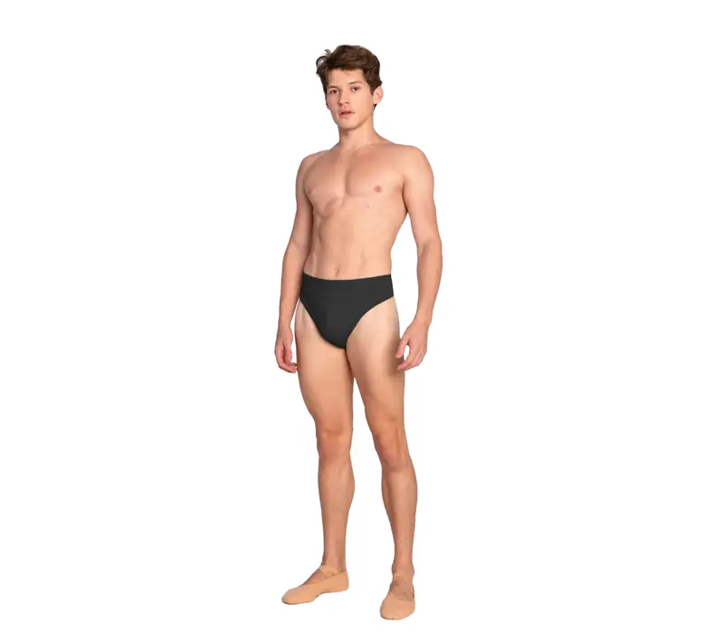 So Danca Microfiber Dance Belt, men's dance belt - Black