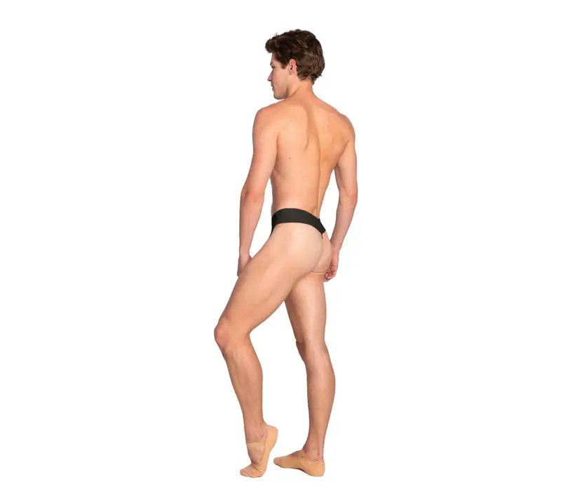 So Danca Microfiber Dance Belt, men's dance belt - Black