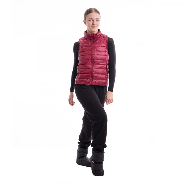 Sansha down fleece vest to keep a dancer warm