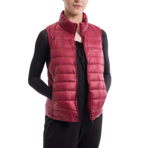 Sansha down fleece vest to keep a dancer warm