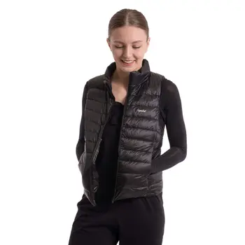 Sansha down fleece vest to keep a dancer warm