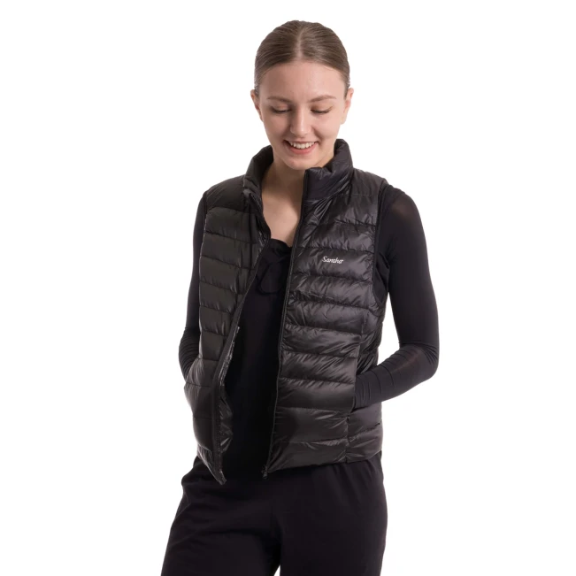 Sansha Onyx, ladies vest to keep a dancer warm Sansha Onyx, ladies vest to keep a dancer warm