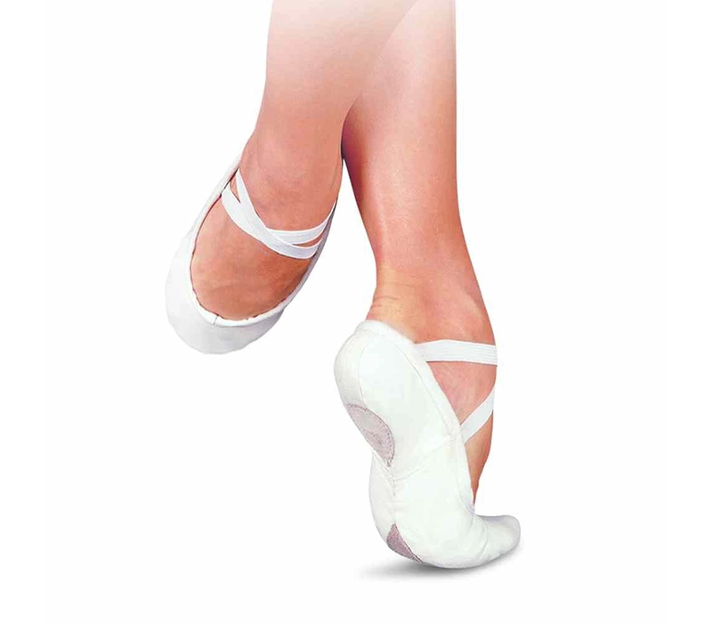 Sansha PRO 1C, ballet shoes - White